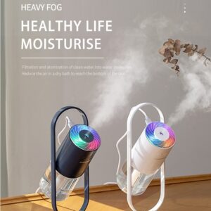 Magic Shadow USB Air Humidifier – Ultrasonic Mist Maker with Projection Night Lights & Mini Office Air Purifier
