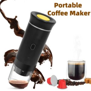 3-in-1 Portable Electric Coffee Grinder & Espresso Maker