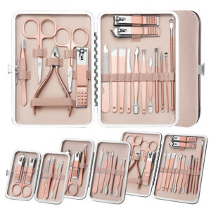 Professional Nail Care Set – Scissors, Clippers, Ear Spoon & Pedicure Tools